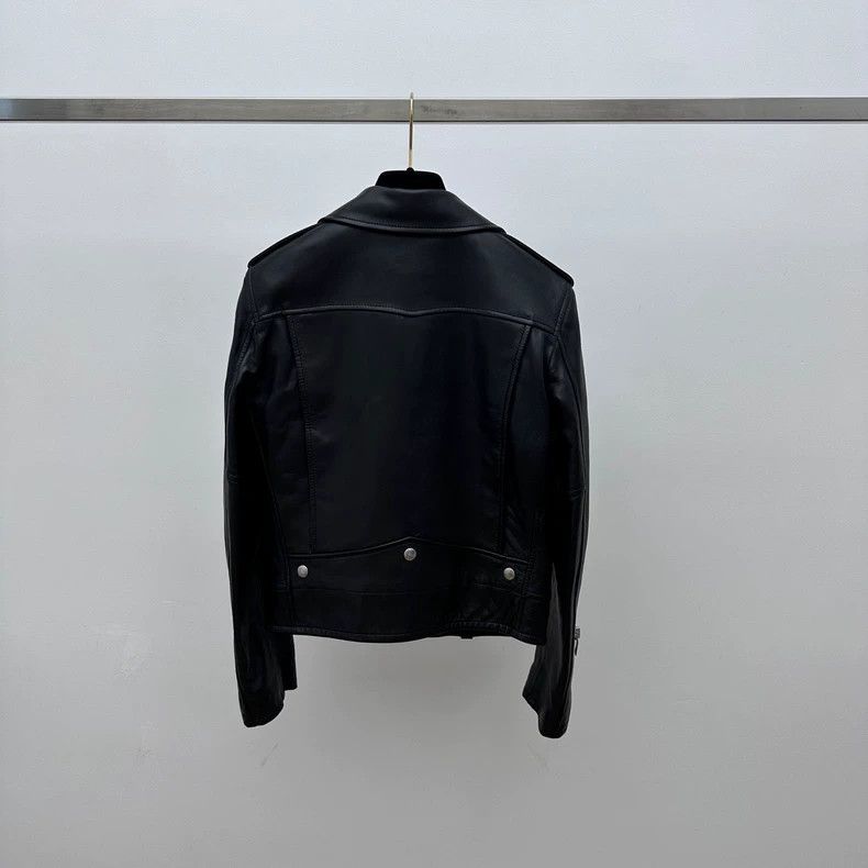 Saint Laurent Paris Saint Laurent Leather Biker Jacket Size US S / EU 44-46 / 1 - 4 Thumbnail