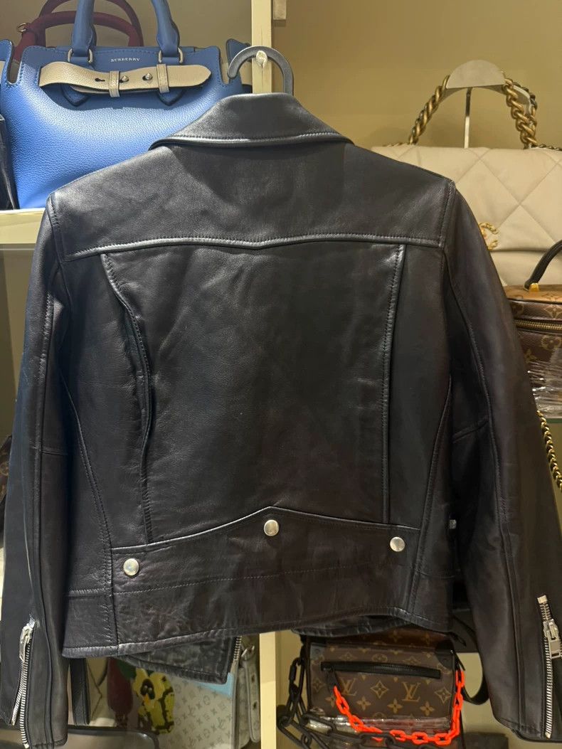 Saint Laurent Paris YSL Saint Laurent Women's Leather Jacket Size US XS / EU 42 / 0 - 2 Thumbnail