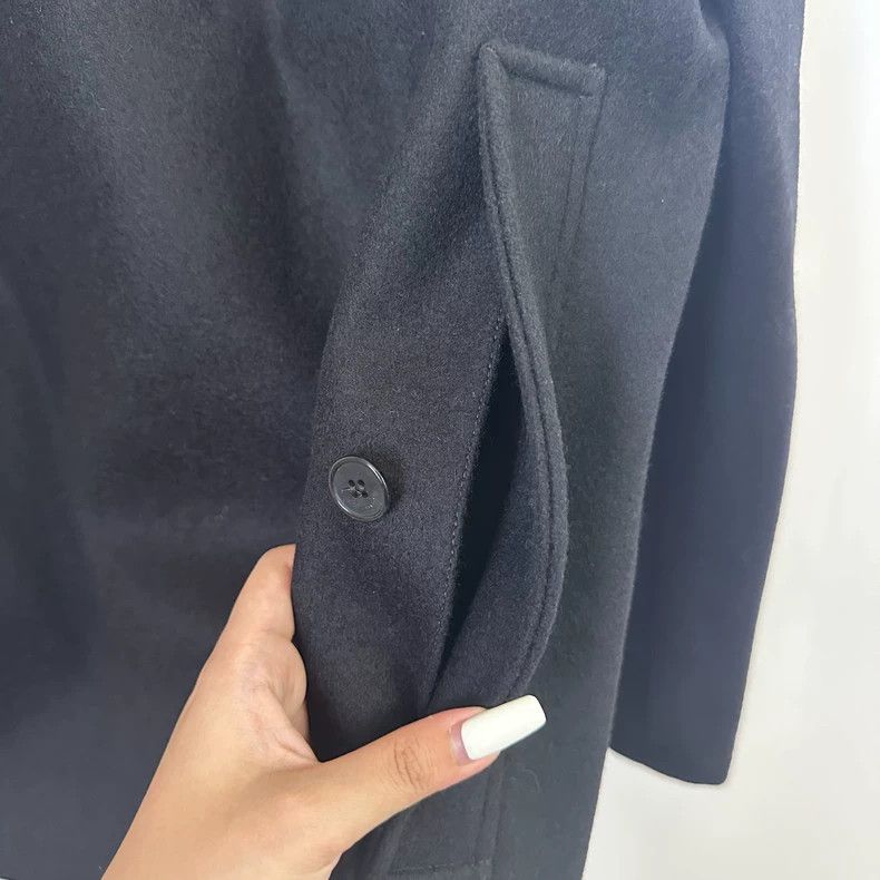 Hedi Slimane Saint Laurent Wool Leather Trim Jacket Size US M / EU 48-50 / 2 - 3 Thumbnail