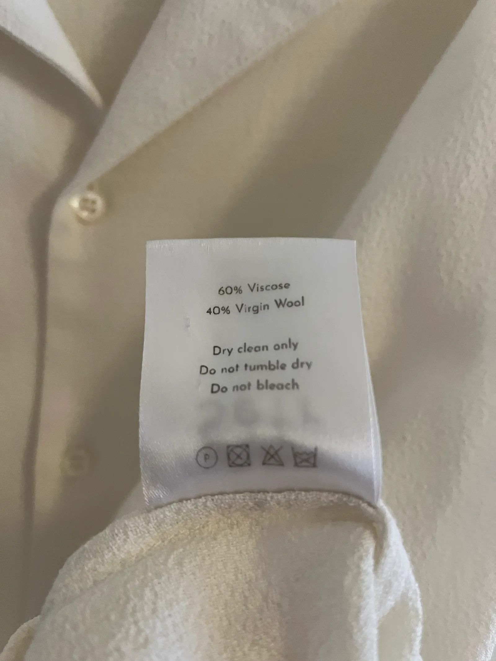 Sefr Séfr Sense Shirt Off White Shirt Size US S / EU 44-46 / 1 - 4 Thumbnail