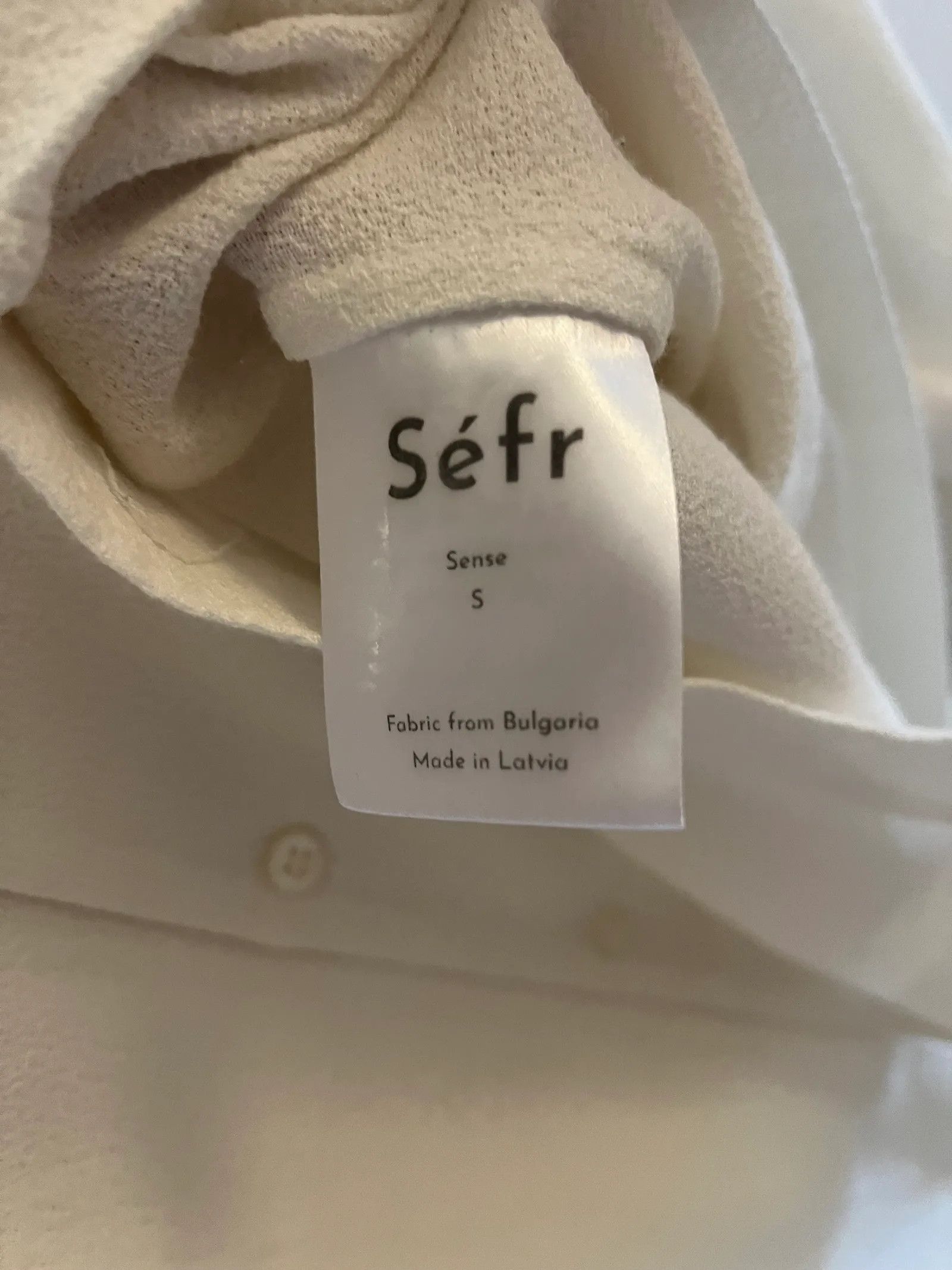 Sefr Séfr Sense Shirt Off White Shirt Size US S / EU 44-46 / 1 - 5 Thumbnail