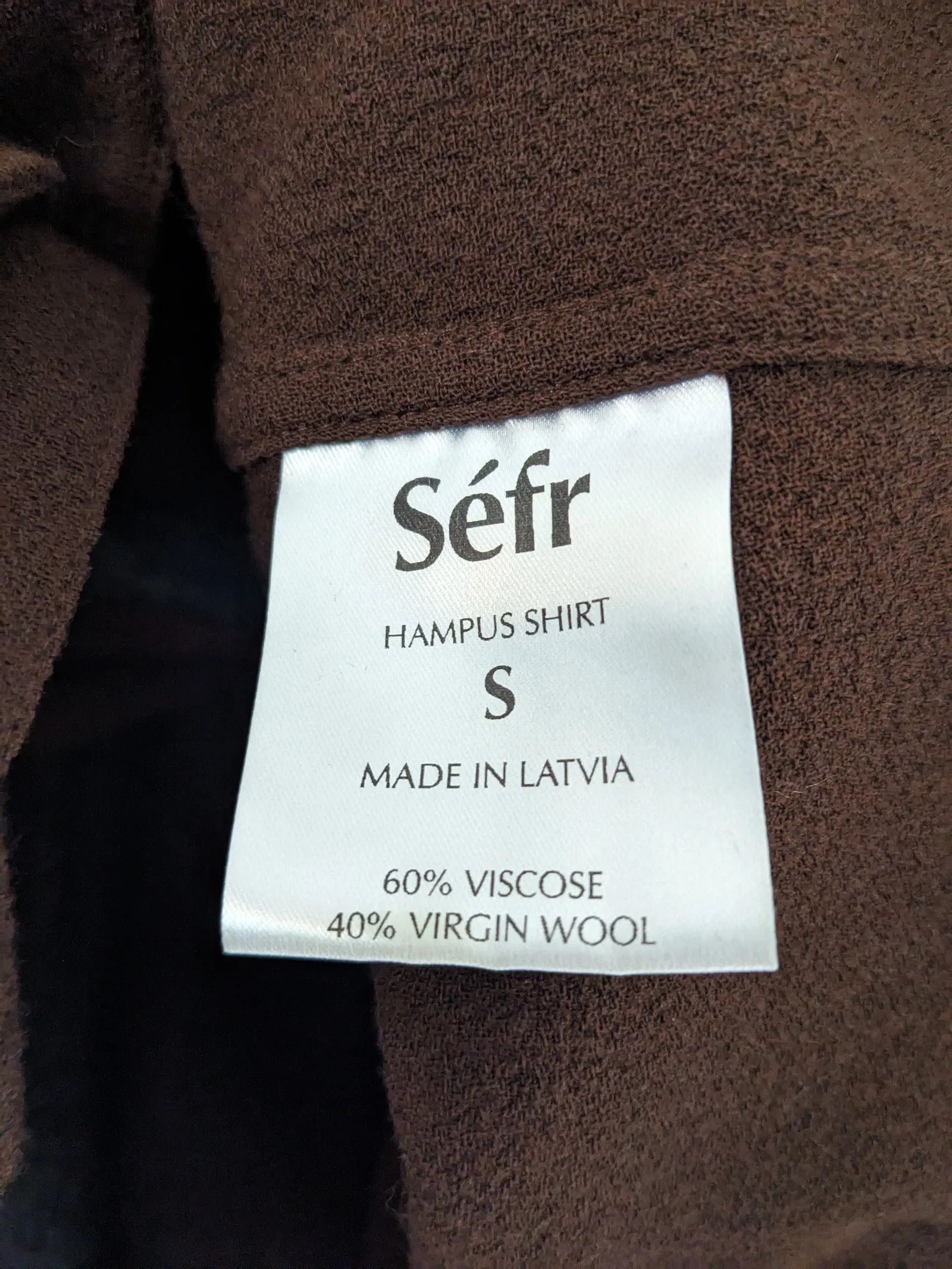 Sefr Séfr Hampus Shirt Size S / US 4 / IT 40 - 3 Thumbnail