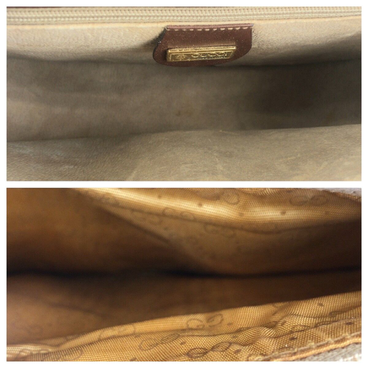 Gucci Gucci Gucci Old Gucci Sheline Line Leather Shoulder Bag Leather Shoulder Bag 0011030551 Size ONE SIZE - 9 Thumbnail