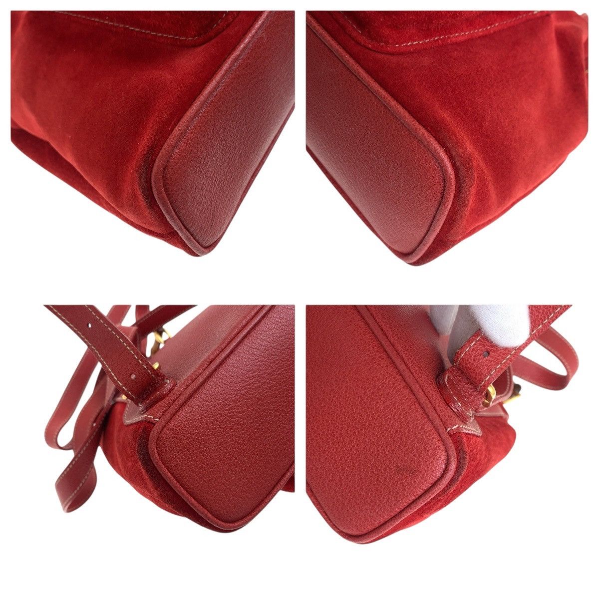 Gucci Gucci Gucci Bamboo Suede/Leather Backpack Suede Backpack 00320340030 DUTY FREE for USA Size ONE SIZE - 3 Thumbnail