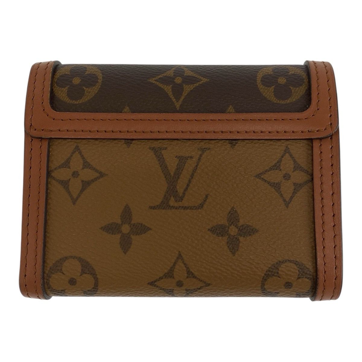 Louis Vuitton Louis Vuitton Louis Vuitton Portefeuille Dauphine Monogram Wallet Canvas Short Wallet M68725 DUTY FREE for USA Size ONE SIZE - 2 Thumbnail