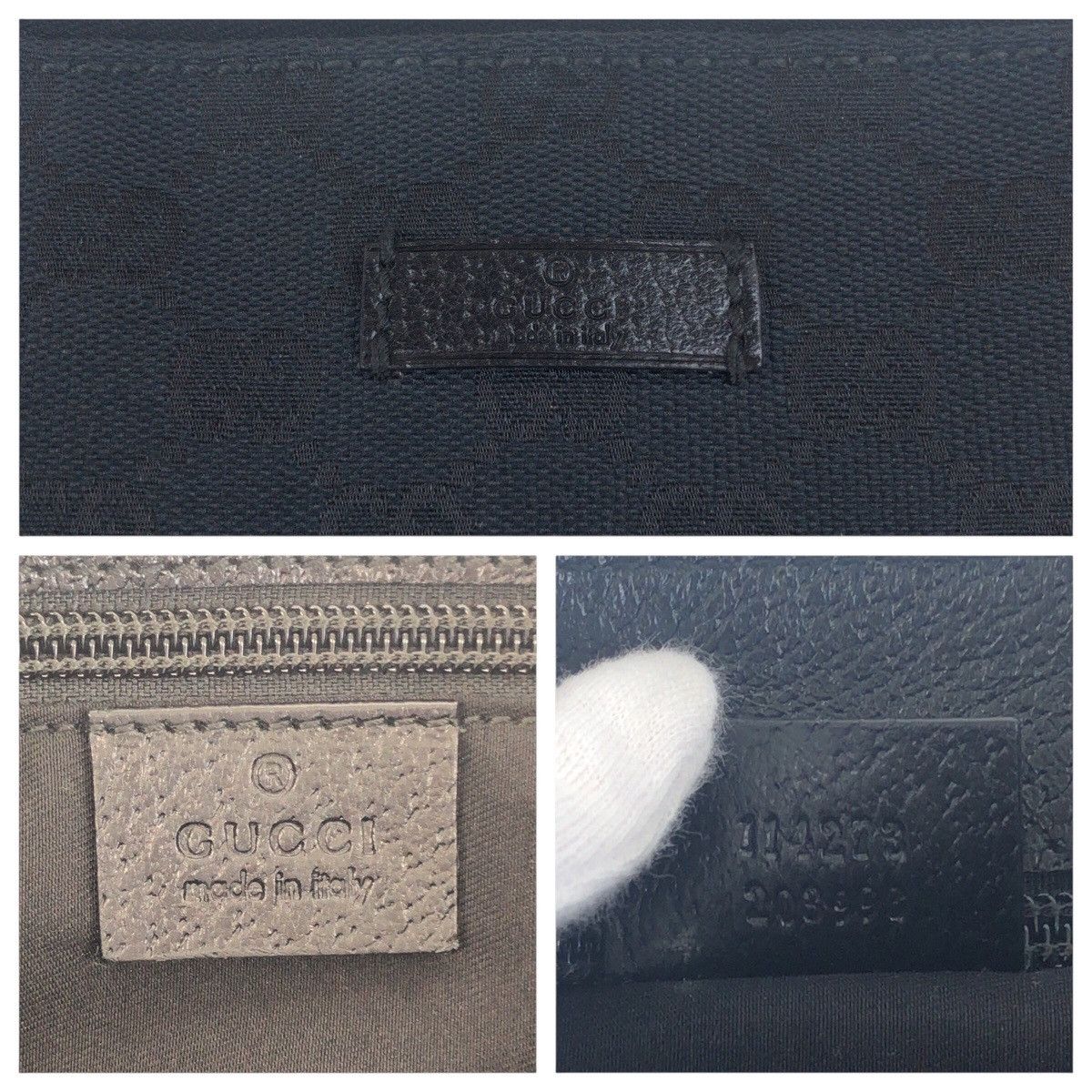 Gucci Gucci Gucci GG Canvas Leather Shoulder Bag Canvas Shoulder Bag 114273 DUTY FREE for USA Size ONE SIZE - 5 Thumbnail