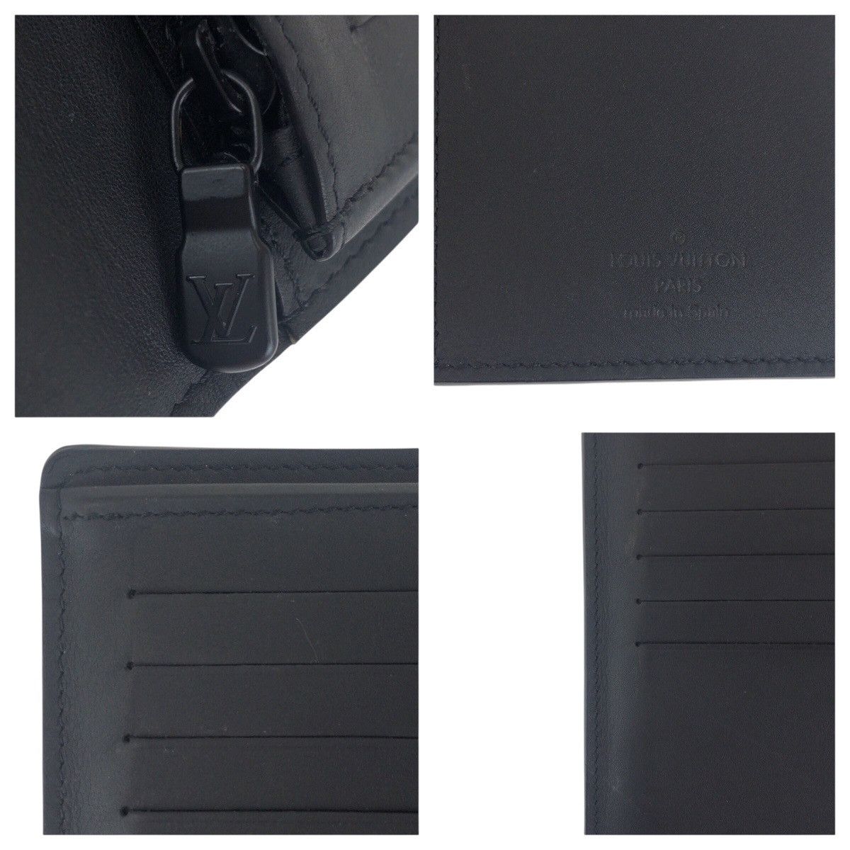 Louis Vuitton Louis Vuitton Louis Vuitton Portefeuille Brazza Monogram Long Wallet Leather Long Wallet DUTY FREE for USA Size ONE SIZE - 4 Thumbnail