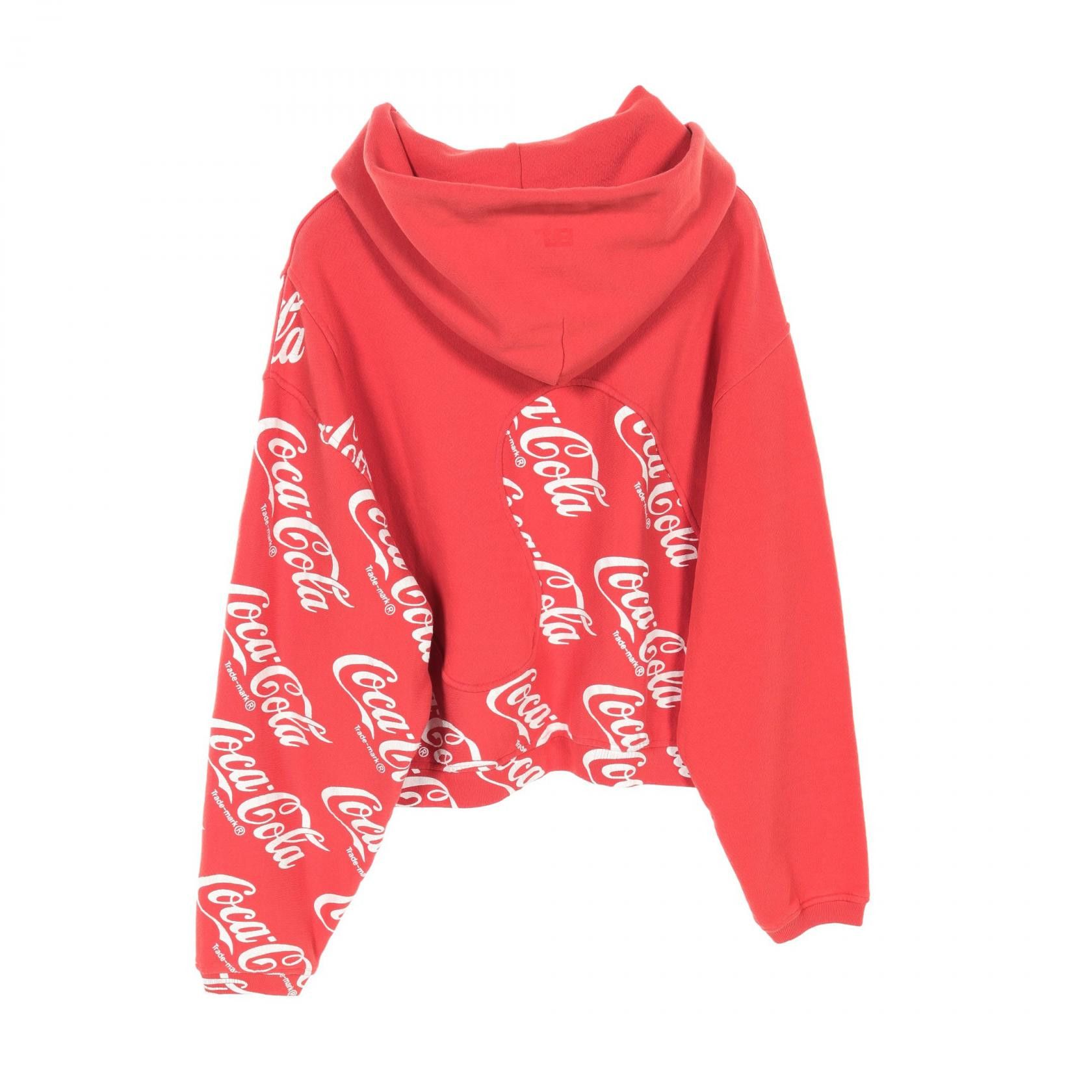 Other Other ERL COCA COLA SWIRL HOODIE KNIT Cotton Hoodie Cotton Sweatshirts & Hoodies DUTY FREE for USA Size ONE SIZE - 2 Thumbnail