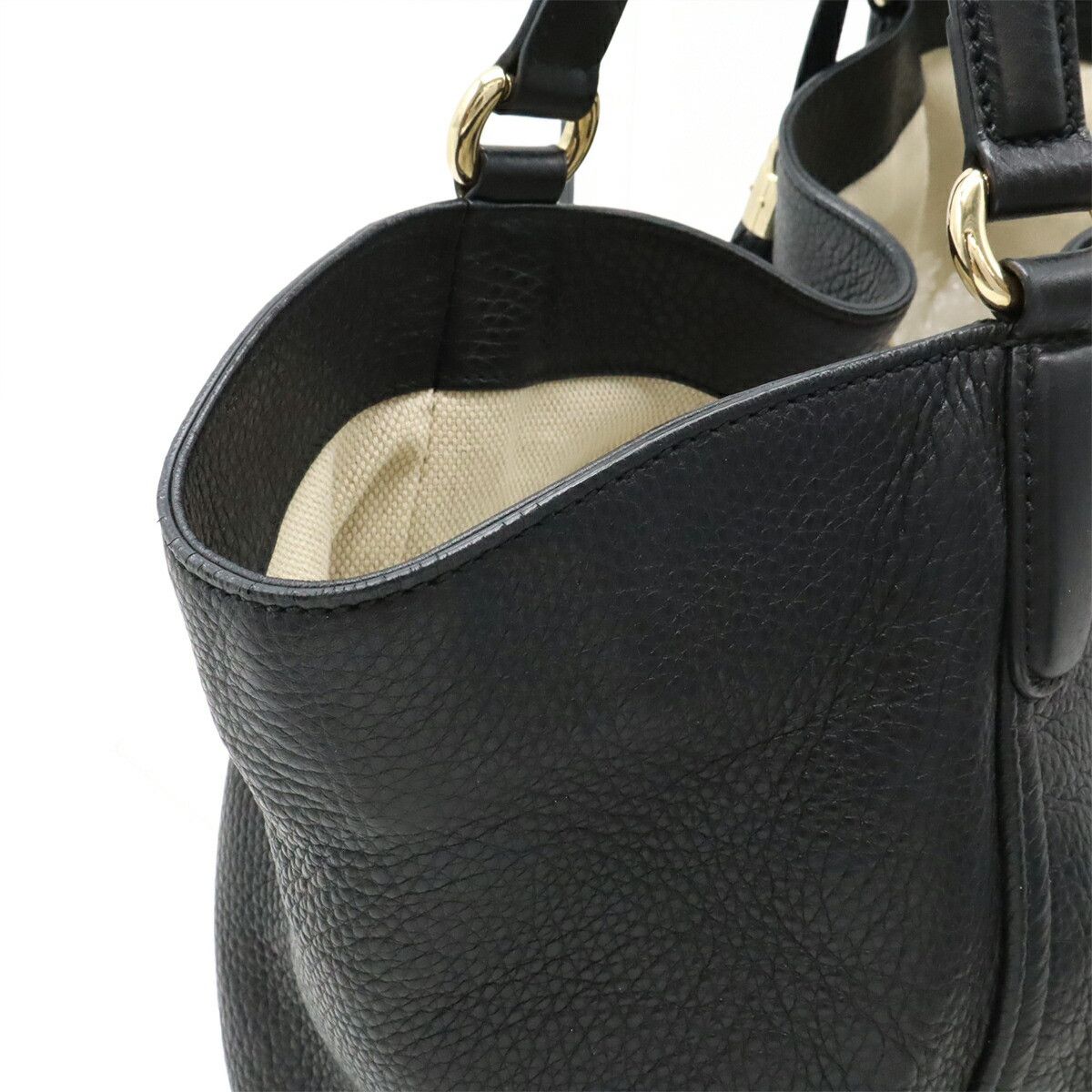 Gucci Gucci Gucci Soho Leather 2way Bag Leather Shoulder Bag 282309 Size ONE SIZE - 6 Thumbnail