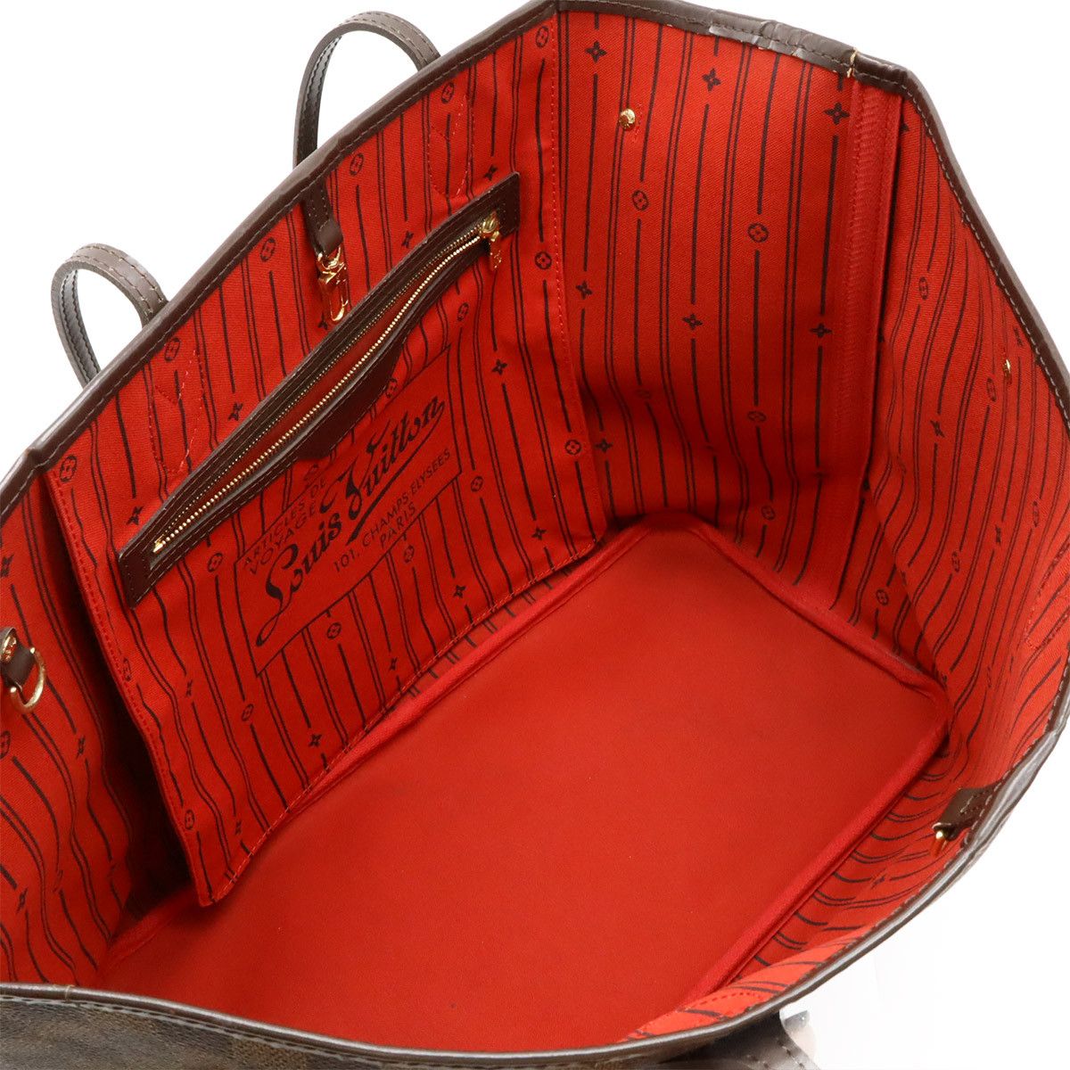 Louis Vuitton Louis Vuitton Louis Vuitton Neverfull Damier Tote Bag Canvas Tote Bag N51106 Size ONE SIZE - 7 Thumbnail