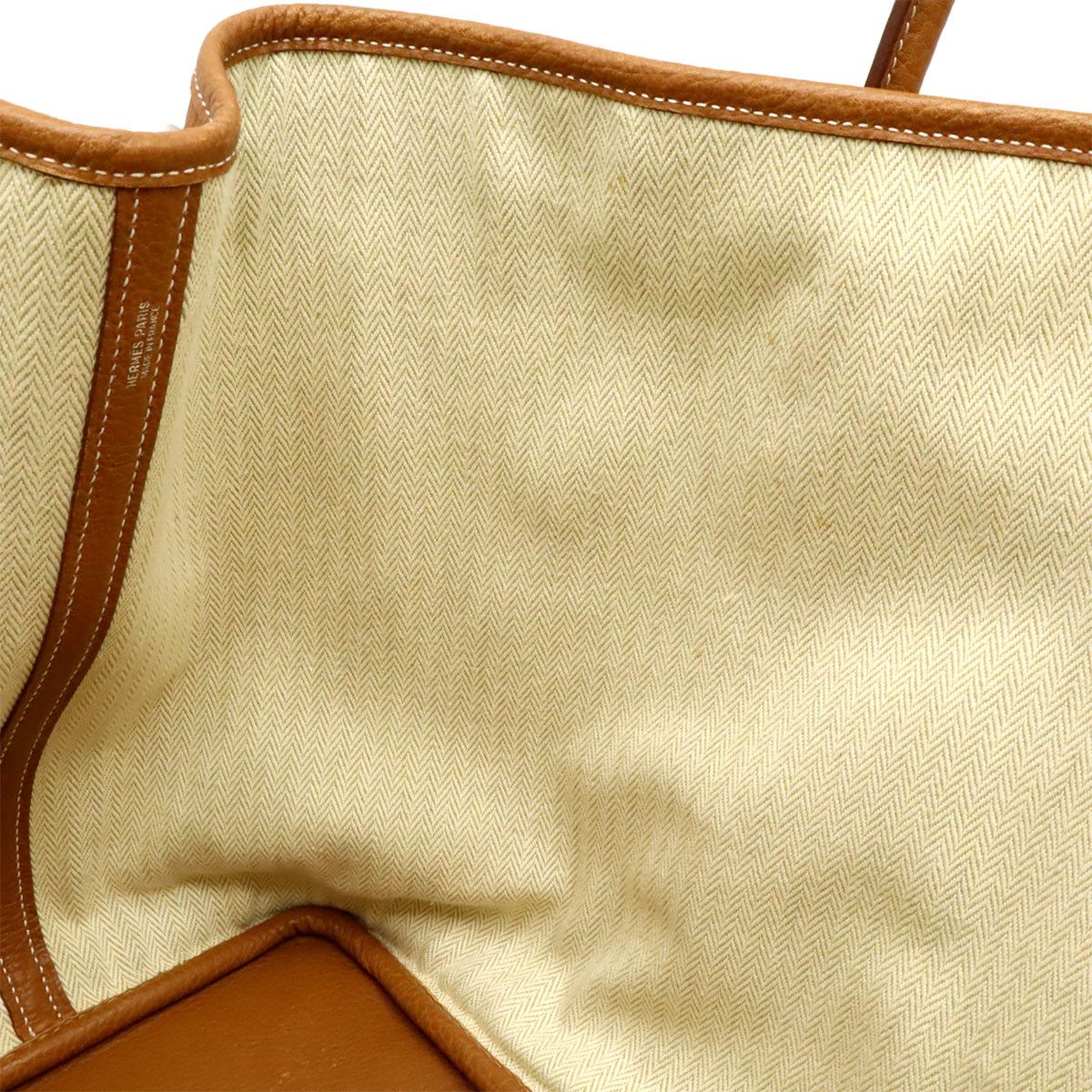 Hermes Hermes Hermes Garden Party Negonda Tote Bag Leather Tote Bag Stamp L (2008) Size ONE SIZE - 9 Thumbnail