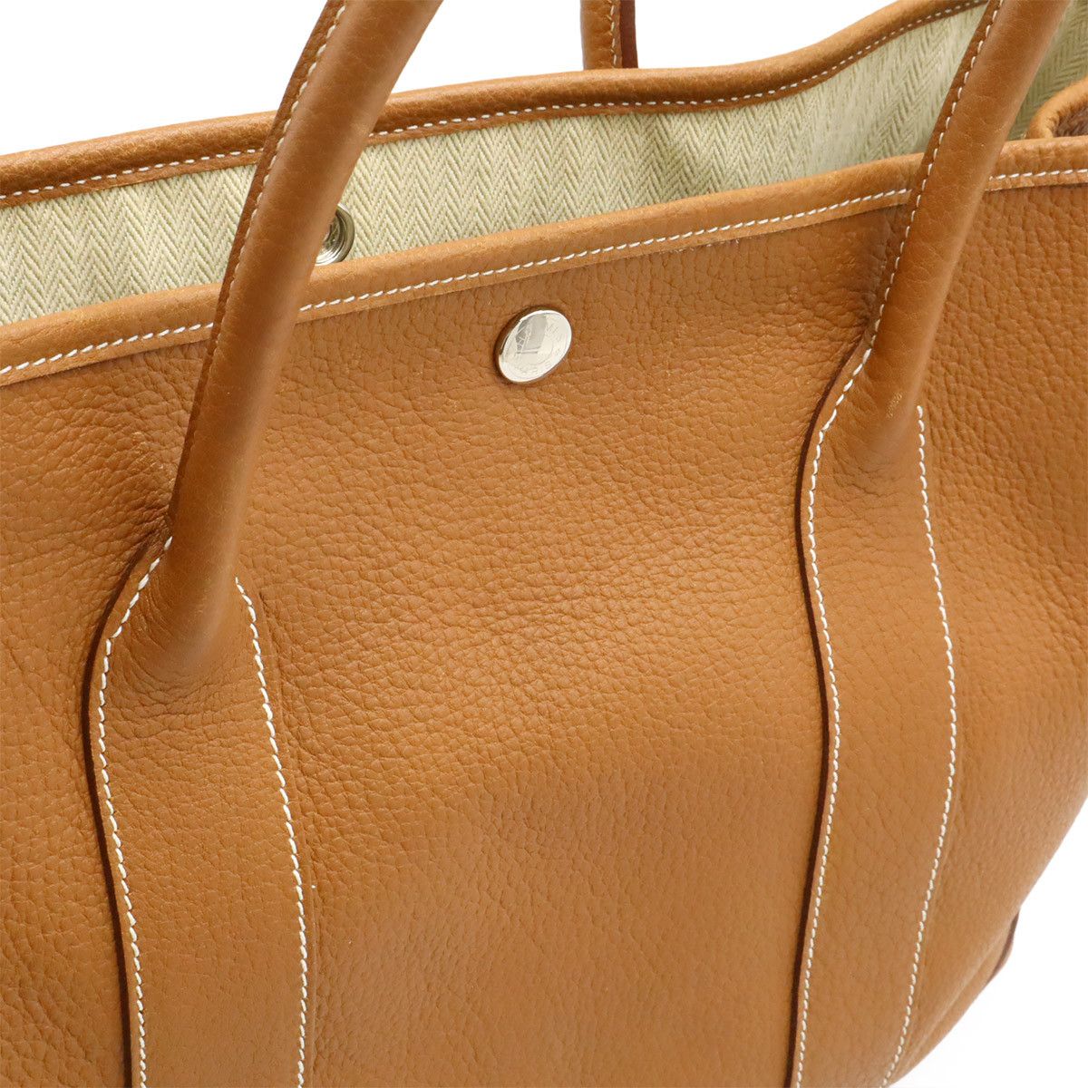 Hermes Hermes Hermes Garden Party Negonda Tote Bag Leather Tote Bag Stamp L (2008) Size ONE SIZE - 6 Thumbnail