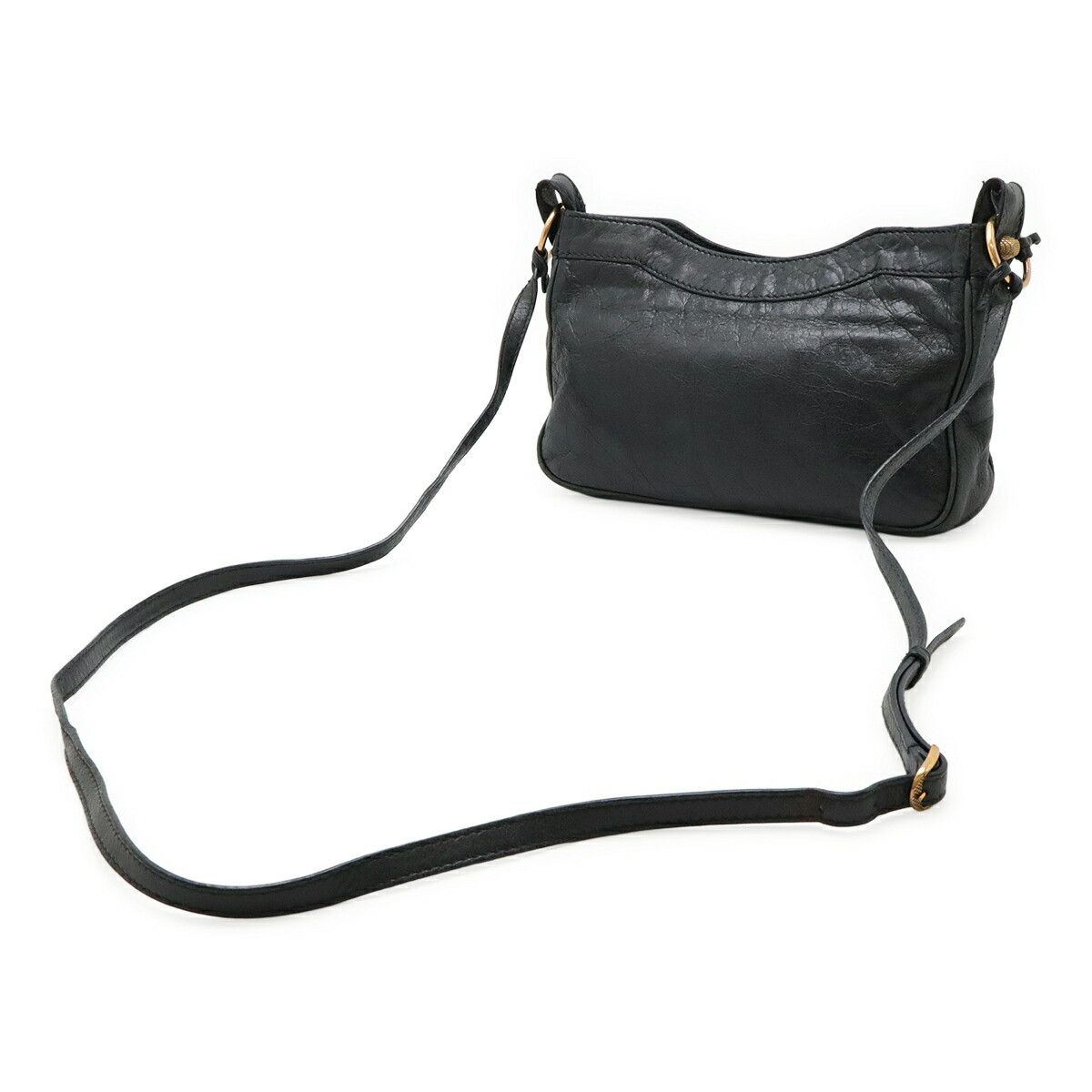 Balenciaga Balenciaga Balenciaga Giant Hip Leather Shoulder Bag Leather Shoulder Bag 237203 Size ONE SIZE - 2 Thumbnail