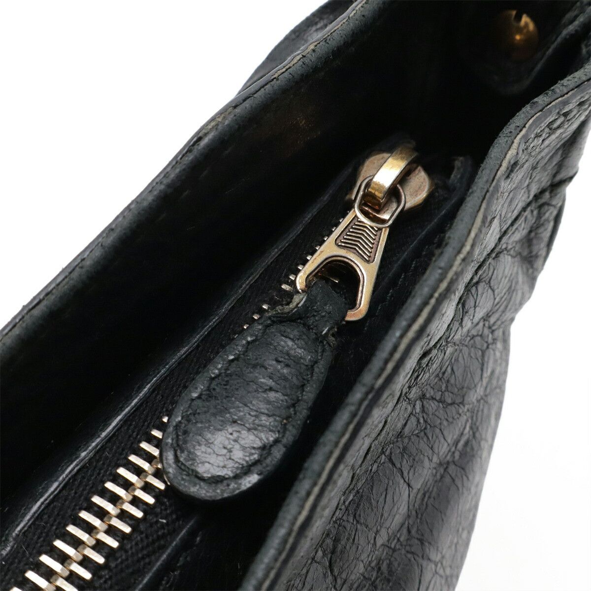 Balenciaga Balenciaga Balenciaga Giant Hip Leather Shoulder Bag Leather Shoulder Bag 237203 Size ONE SIZE - 4 Thumbnail