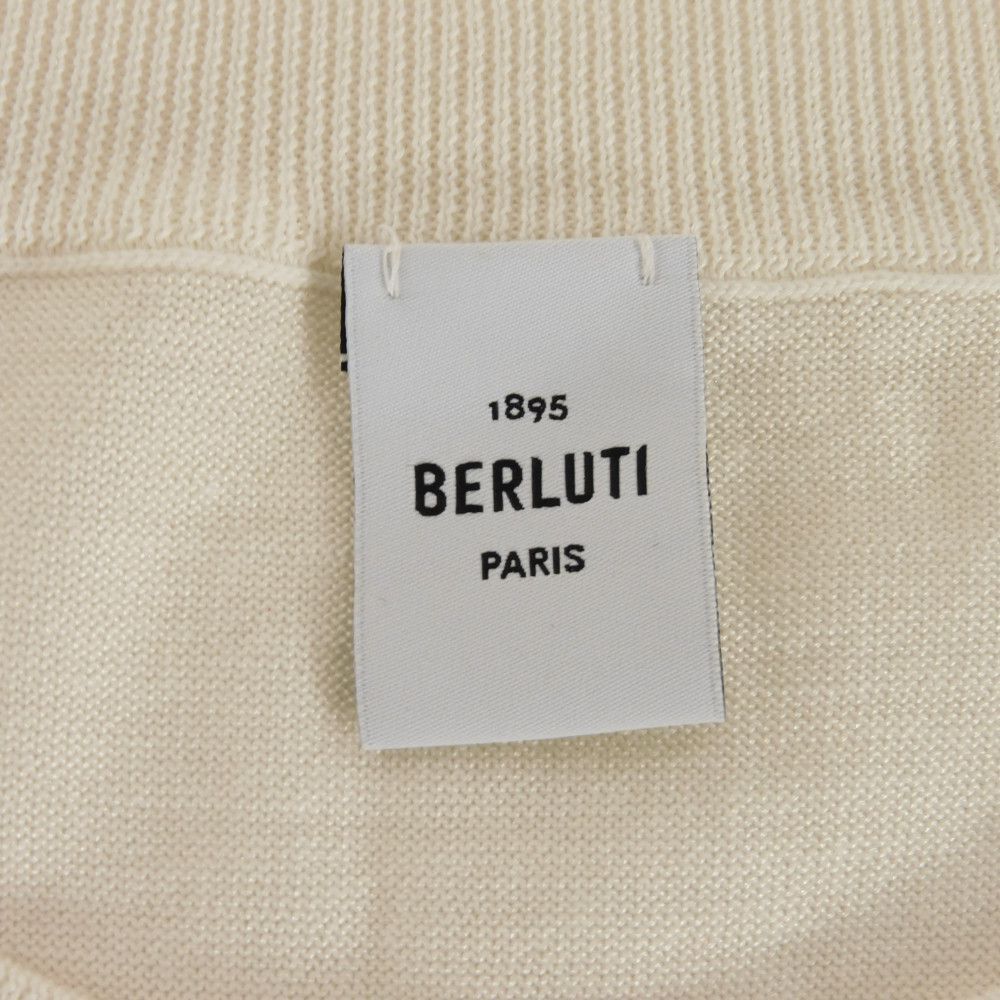 Other Other Berluti Tabor Knit Rib Cotton Mulberry Silk T-shirt Cotton T-Shirts R28KRS69 Size ONE SIZE - 4 Thumbnail
