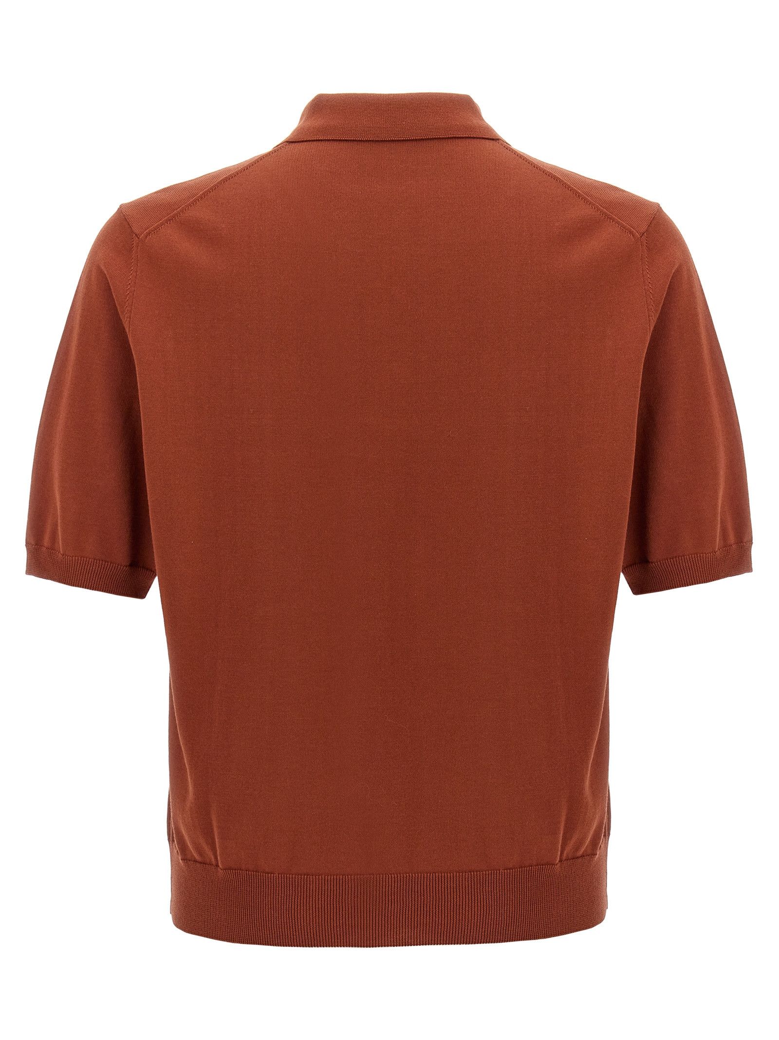 Zanone Cotton Polo Shirt Size US L / EU 52-54 / 3 - 2 Thumbnail