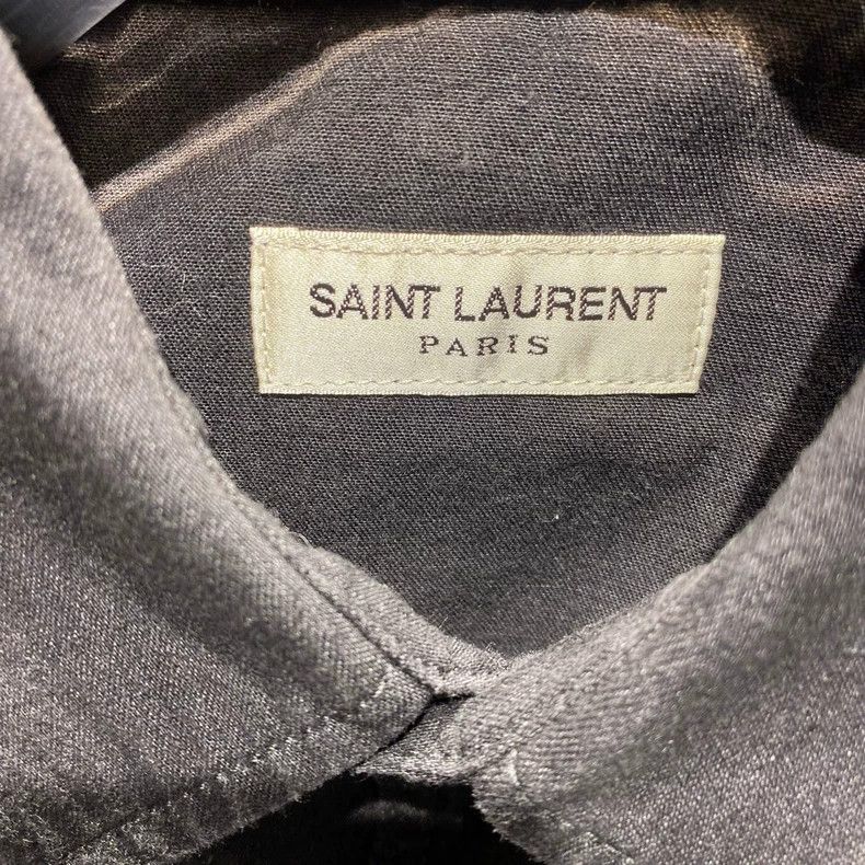 Saint Laurent Paris Saint Laurent Denim Sleeveless Vest Size US XS / EU 42 / 0 - 3 Thumbnail