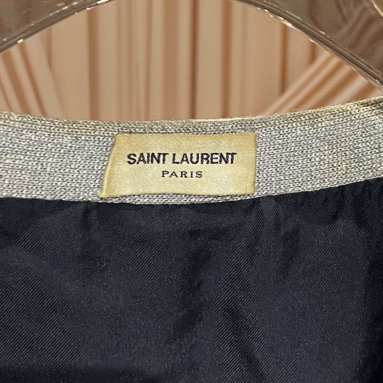 Saint Laurent Paris Saint Laurent Scenic Wave Knit Cardigan Size US XS / EU 42 / 0 - 3 Thumbnail