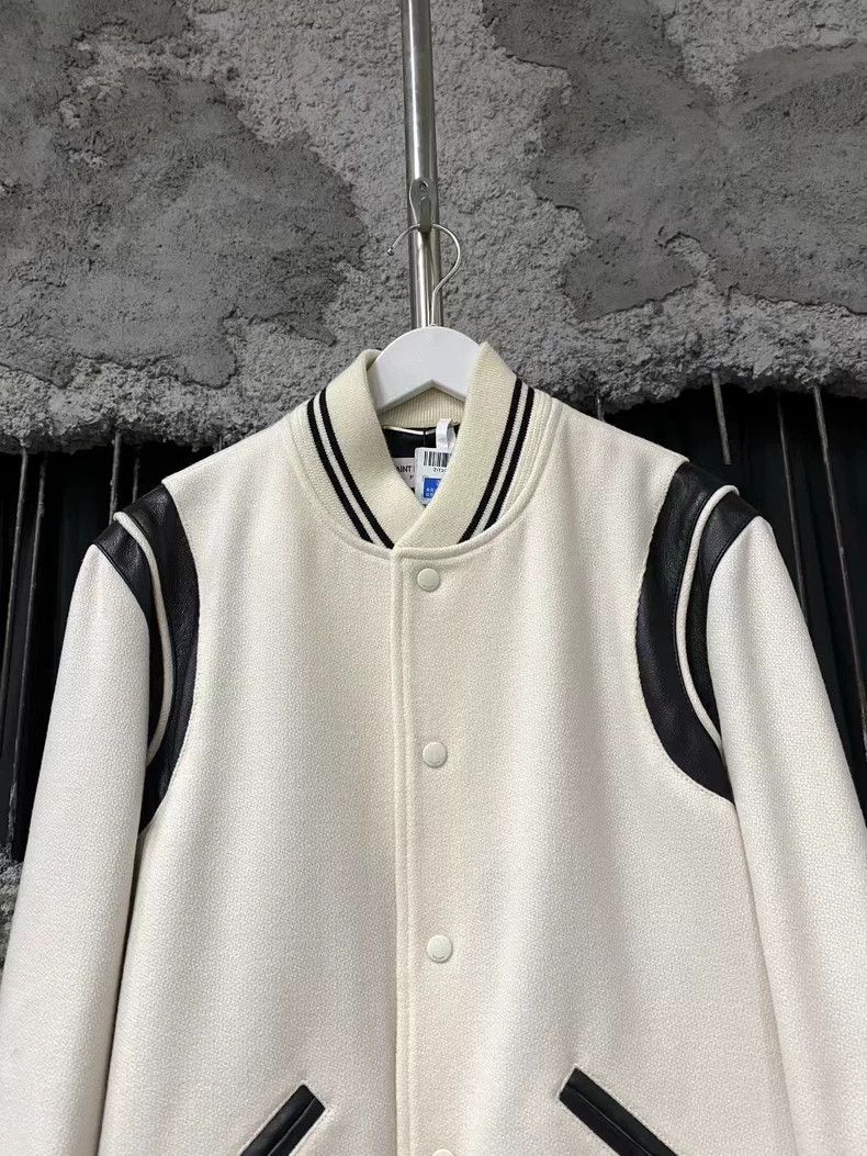 Saint Laurent Paris Saint Laurent Paris SLP Varsity Jacket Size US L / EU 52-54 / 3 - 3 Thumbnail