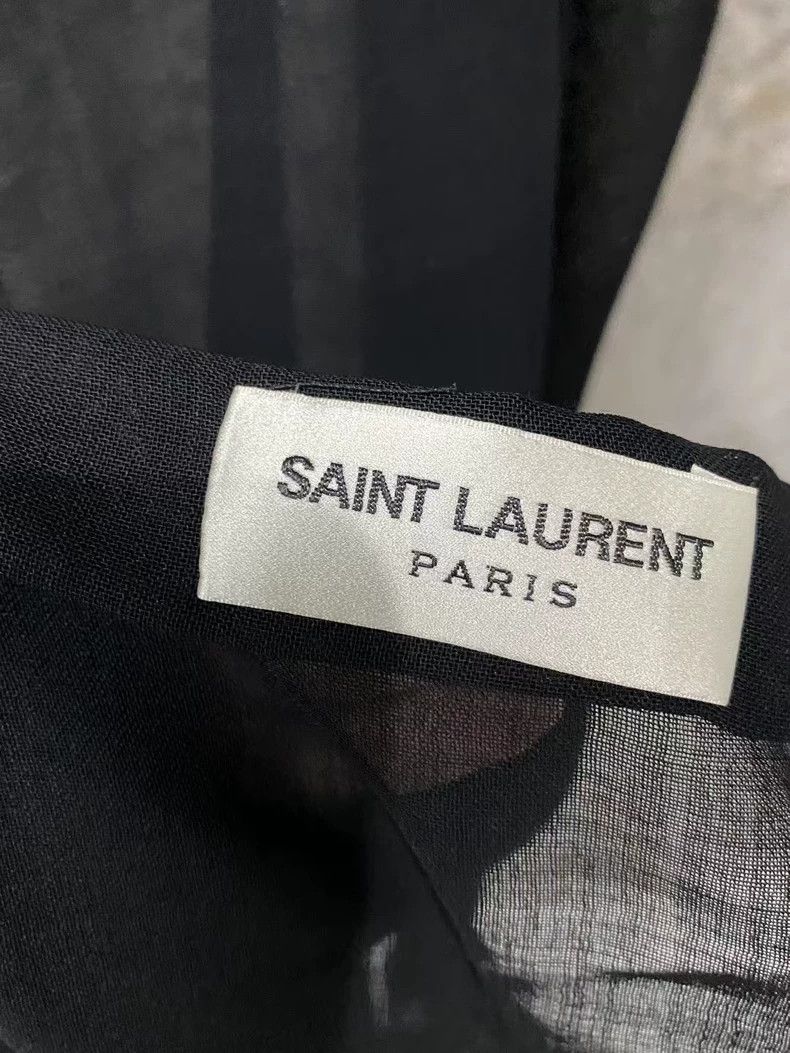 Saint Laurent Paris Saint Laurent SLP Puff Sleeve Shirt Size US XS / EU 42 / 0 - 5 Thumbnail