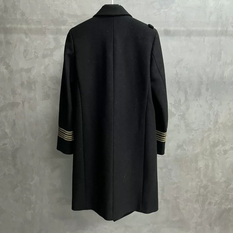 Saint Laurent Paris Saint Laurent Black Double-Breasted Jacket Size US M / EU 48-50 / 2 - 2 Thumbnail