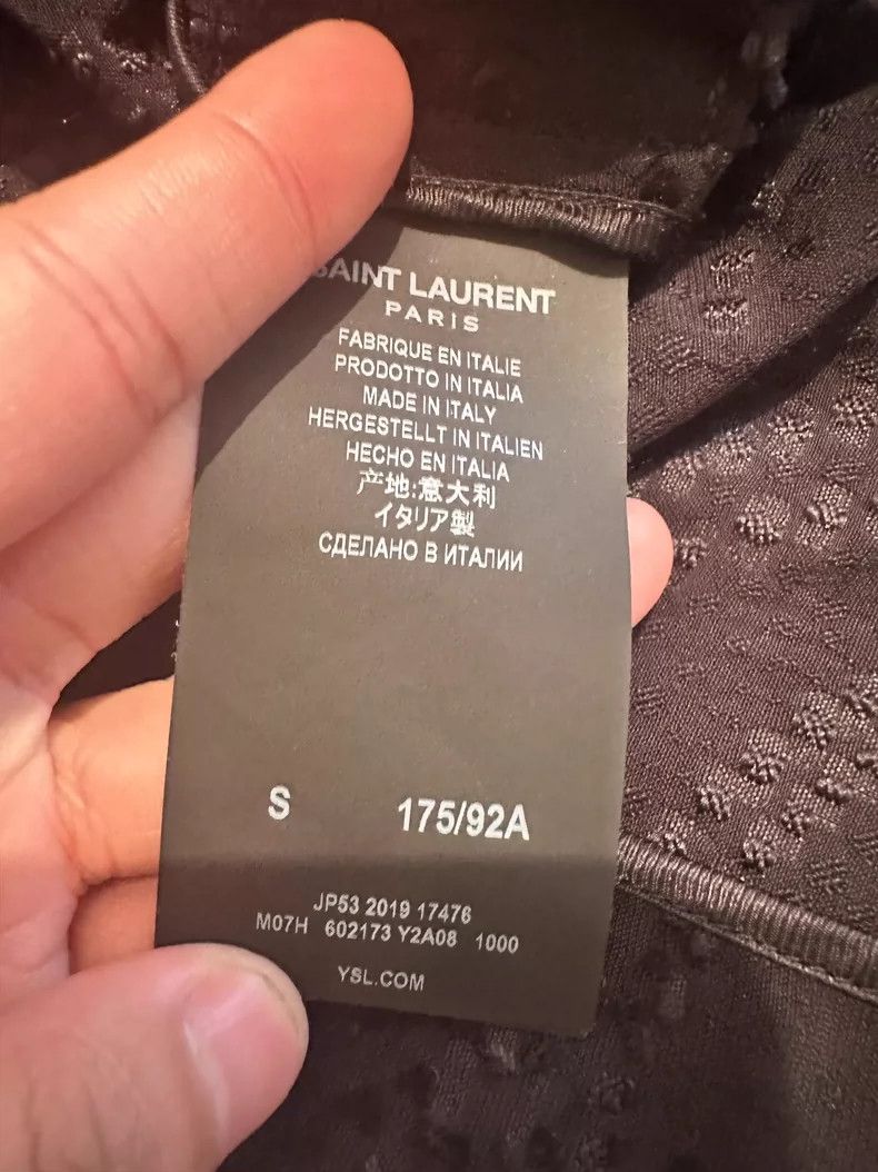 Saint Laurent Paris Saint Laurent Embroidered Robe Cardigan Size US S / EU 44-46 / 1 - 3 Thumbnail