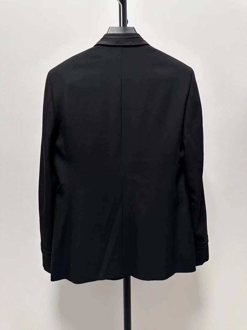 Saint Laurent Paris Saint Laurent Black Court Style Blazer Size US L / EU 52-54 / 3 - 2 Thumbnail