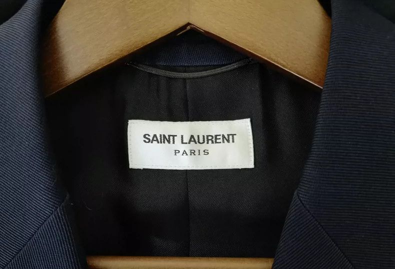 Hedi Slimane Saint Laurent 2016FW Embroidered Blazer Size US M / EU 48-50 / 2 - 4 Thumbnail