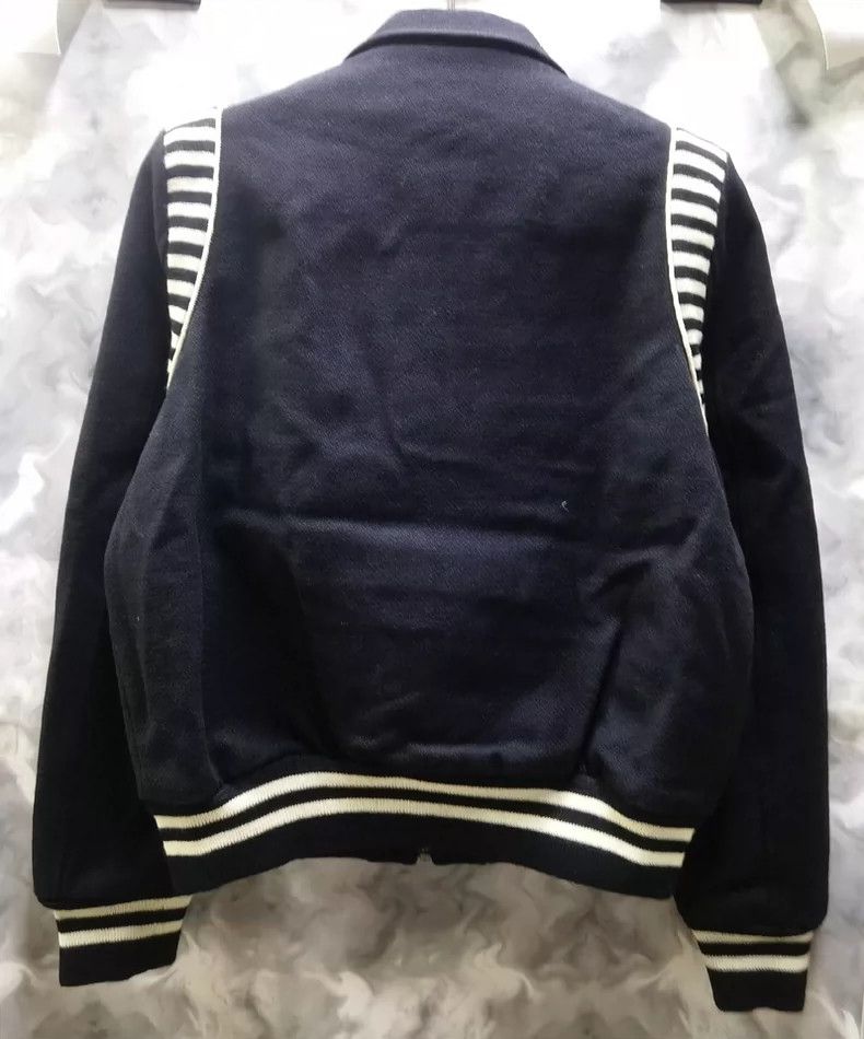 Yves Saint Laurent SAINT LAURENT Men's Black Collar Jacket Size US M / EU 48-50 / 2 - 2 Thumbnail