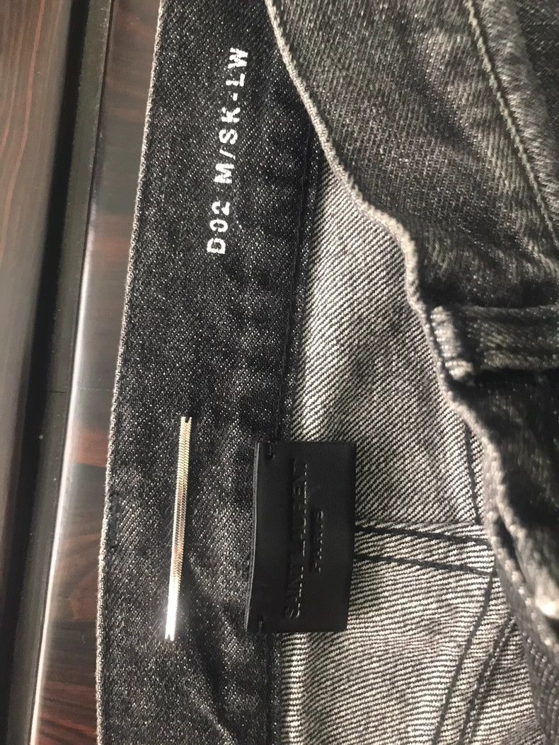 Saint Laurent Paris Saint Laurent D02 Men's Denim jeans Size US 27 - 3 Thumbnail