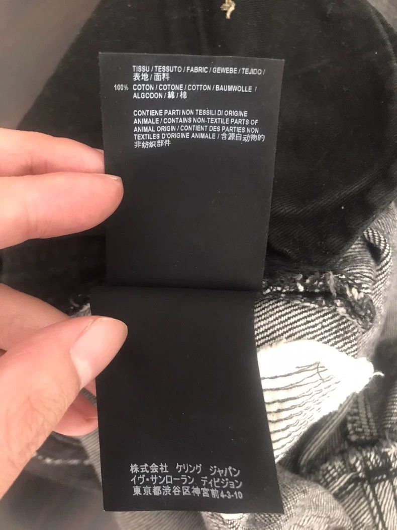 Saint Laurent Paris Saint Laurent D02 Men's Denim jeans Size US 27 - 9 Thumbnail