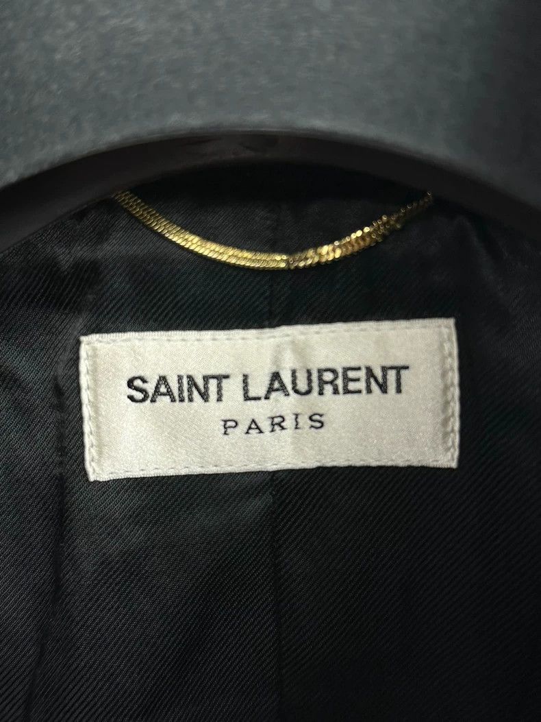 Yves Saint Laurent Saint Laurent Black White Bomber Jacket Size US XS / EU 42 / 0 - 3 Thumbnail