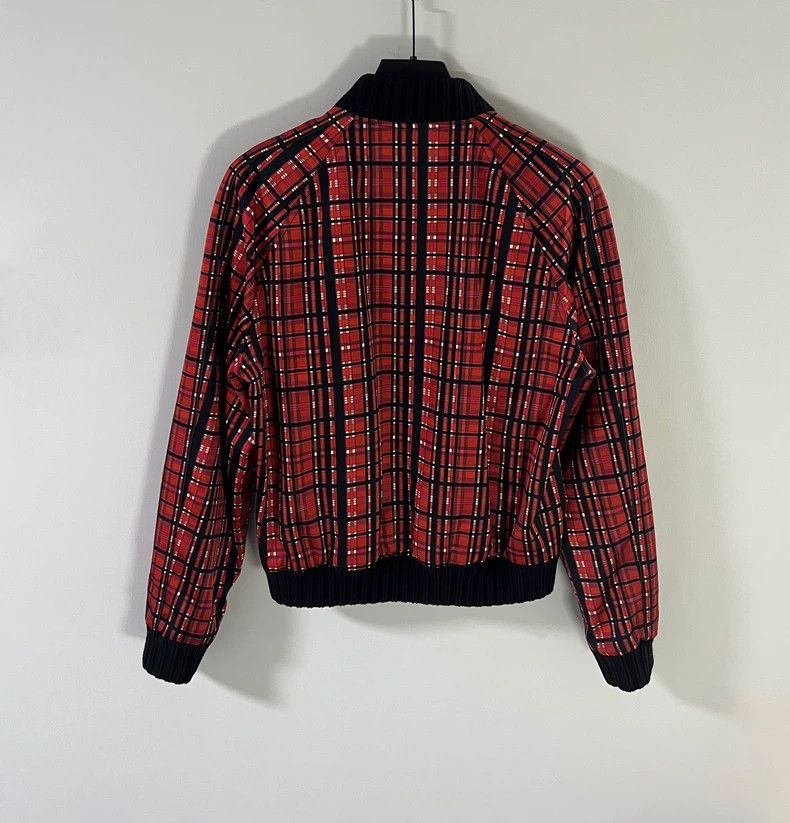 Saint Laurent Paris Saint Laurent Men's Plaid Bomber Jacket Size US M / EU 48-50 / 2 - 2 Thumbnail