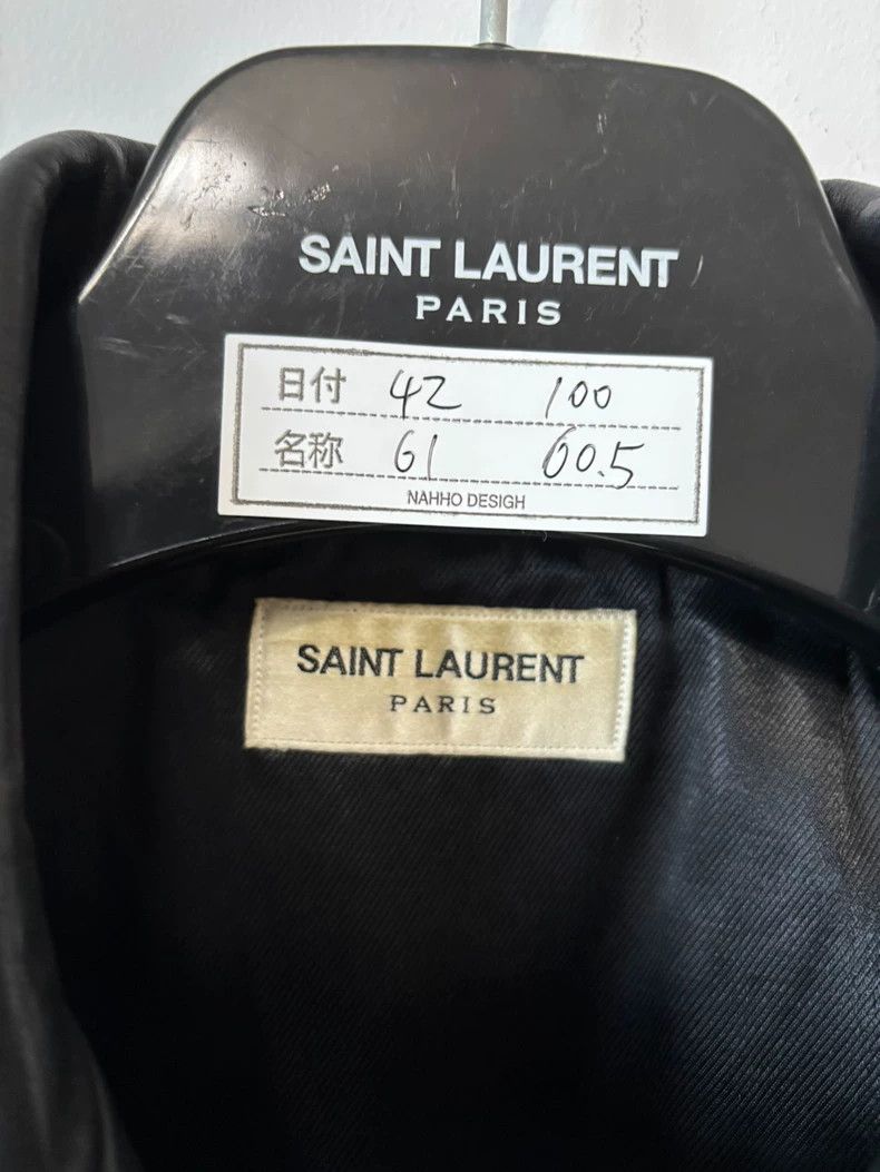 Saint Laurent Paris Saint Laurent 16FW Leather Biker Jacket Size US L / EU 52-54 / 3 - 2 Thumbnail