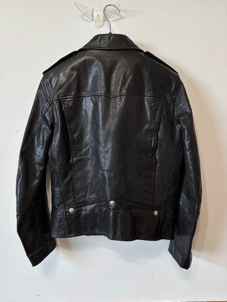 Saint Laurent Paris Saint Laurent 16FW Leather Biker Jacket Size US L / EU 52-54 / 3 - 3 Thumbnail