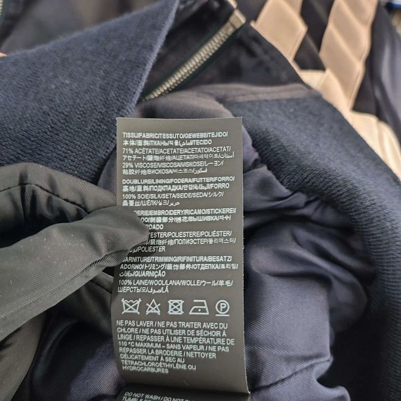 Saint Laurent Paris YSL Men's Multi-color Teddy Jacket Size US S / EU 44-46 / 1 - 7 Thumbnail