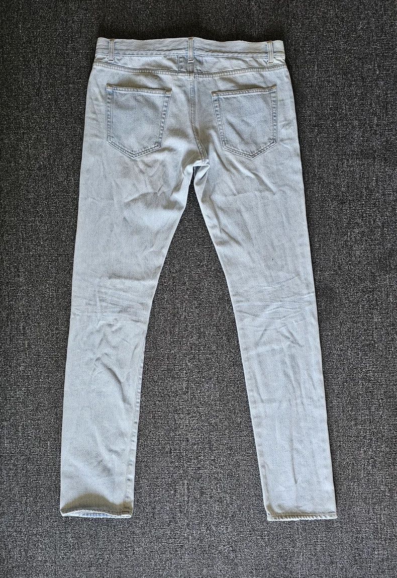 Saint Laurent Paris Saint Laurent Men's D02 Light Blue Jeans Size US 34 / EU 50 - 4 Thumbnail