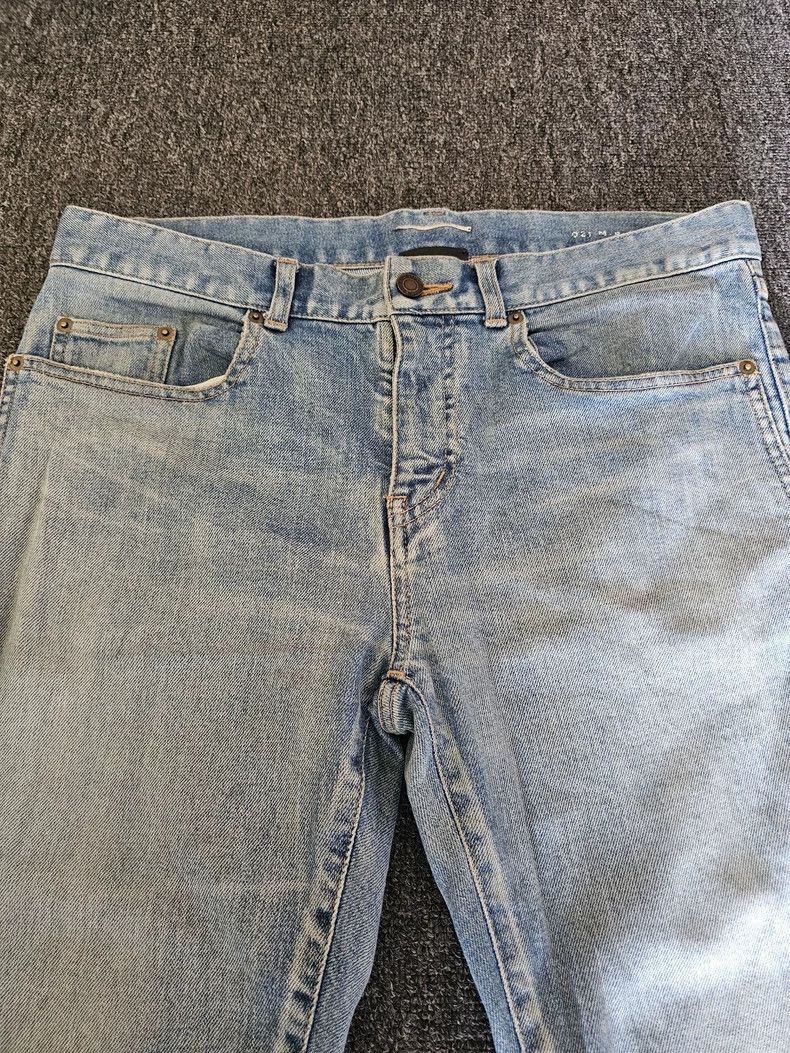 Saint Laurent Paris Saint Laurent D21 Denim Jeans Size US 32 / EU 48 - 2 Thumbnail