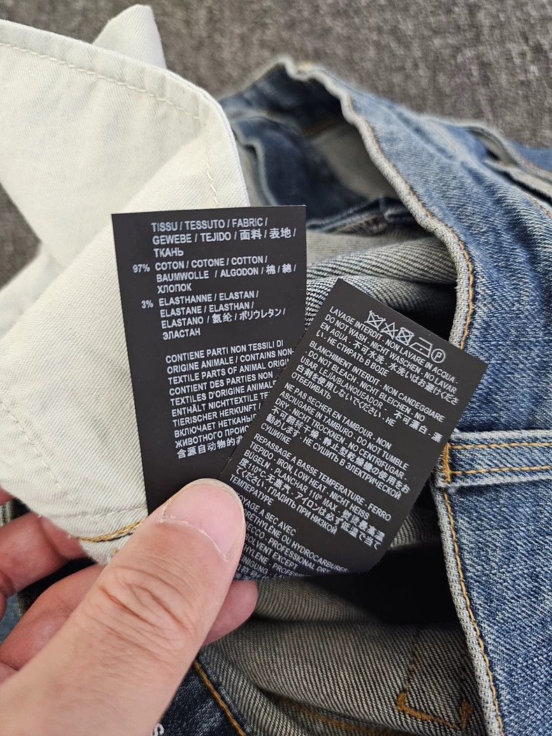 Saint Laurent Paris Saint Laurent D21 Slim Fit Jeans Size US 32 / EU 48 - 7 Thumbnail
