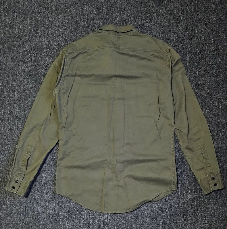 Saint Laurent Paris Saint Laurent Long Sleeve Button-Up Shirt Size US XL / EU 56 / 4 - 4 Thumbnail