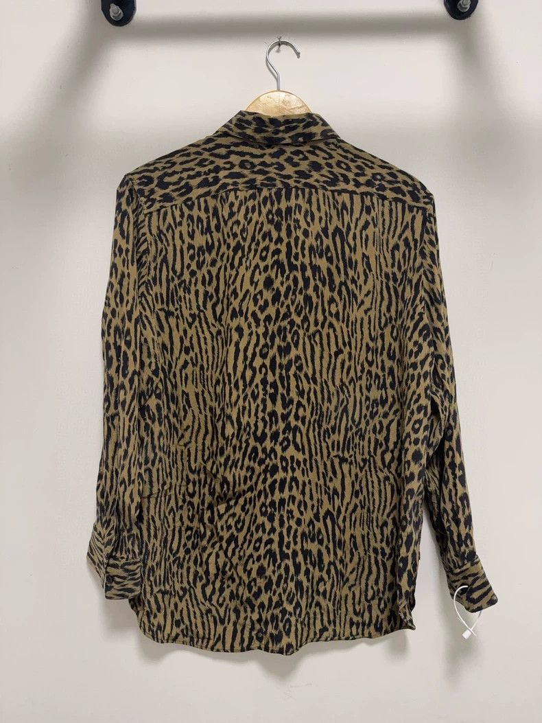 Saint Laurent Paris Saint Laurent Leopard Print Shirt Size US M / EU 48-50 / 2 - 2 Thumbnail