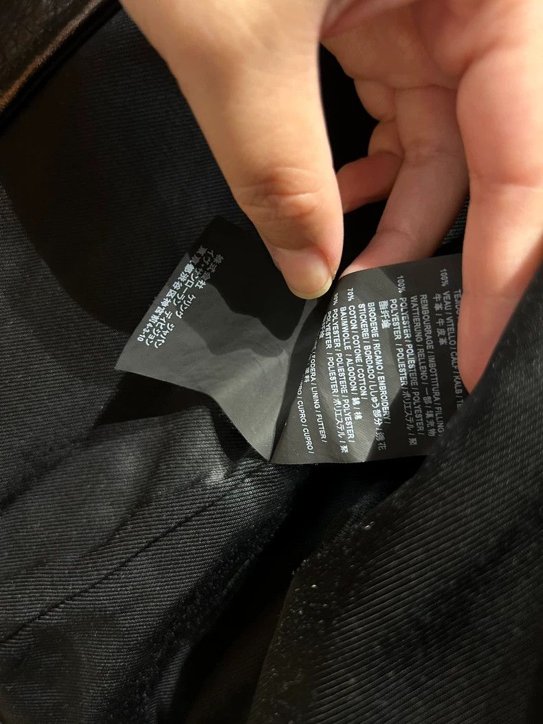 Saint Laurent Paris Saint Laurent Leather Jacket with Patches Size US M / EU 48-50 / 2 - 6 Thumbnail