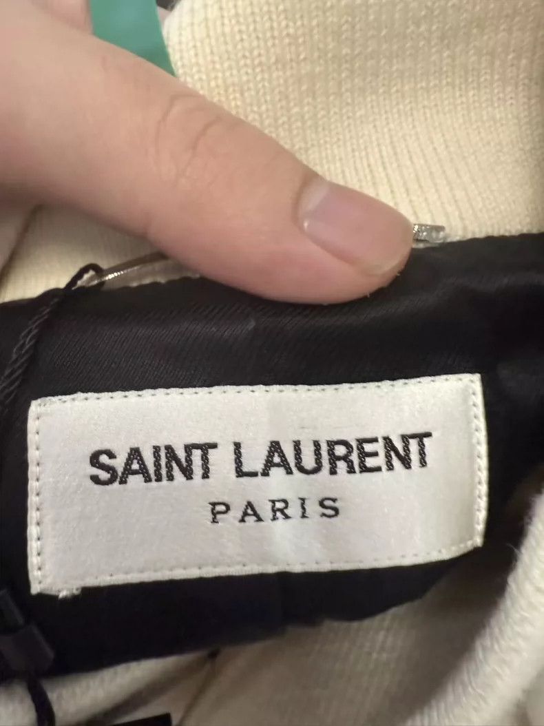 Saint Laurent Paris Saint Laurent Paris SLP Varsity Jacket Size US XL / EU 56 / 4 - 3 Thumbnail