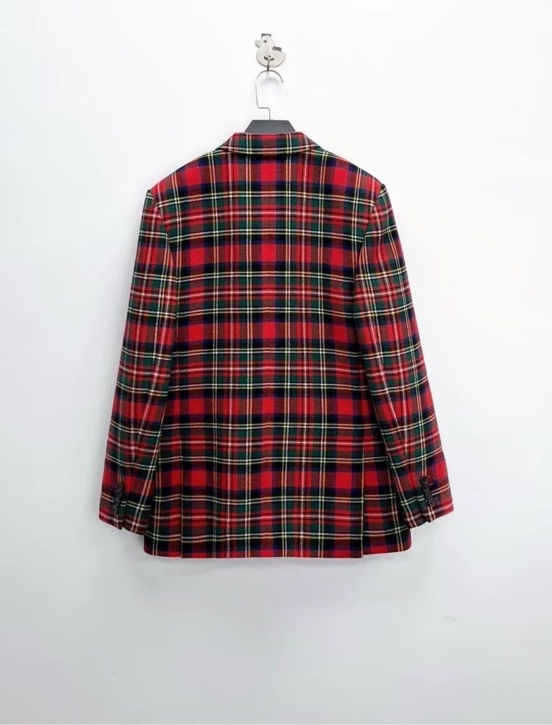 Saint Laurent Paris Saint Laurent FW23 Plaid Wool Blazer Size US M / EU 48-50 / 2 - 2 Thumbnail