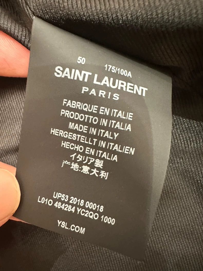 Saint Laurent Paris Saint Laurent Leather Biker Jacket Size US L / EU 52-54 / 3 - 4 Thumbnail