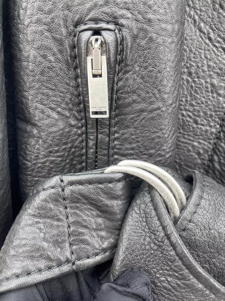 Yves Saint Laurent YSL Saint Laurent 25 New Leather Jacket Size US M / EU 48-50 / 2 - 4 Thumbnail