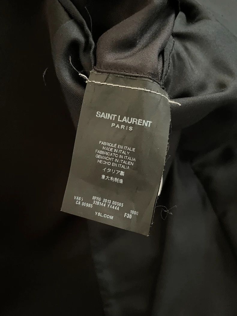 Saint Laurent Paris Saint Laurent Sequin Black Blazer Jacket Size US S / EU 44-46 / 1 - 5 Thumbnail