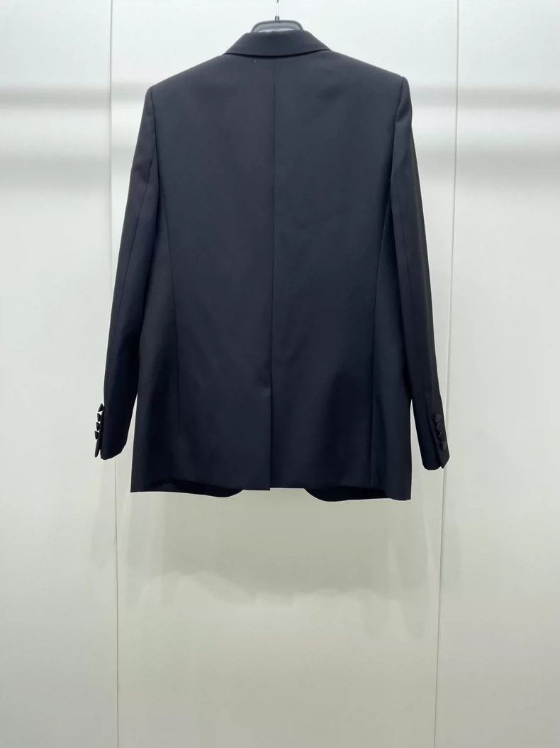 Saint Laurent Paris SAINT LAURENT Black Blazer Coat Size US M / EU 48-50 / 2 - 3 Thumbnail
