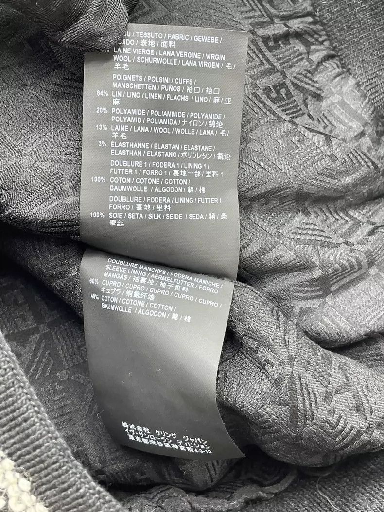 Saint Laurent Paris SAINT LAURENT Wool Bomber Jacket Size US XS / EU 42 / 0 - 7 Thumbnail