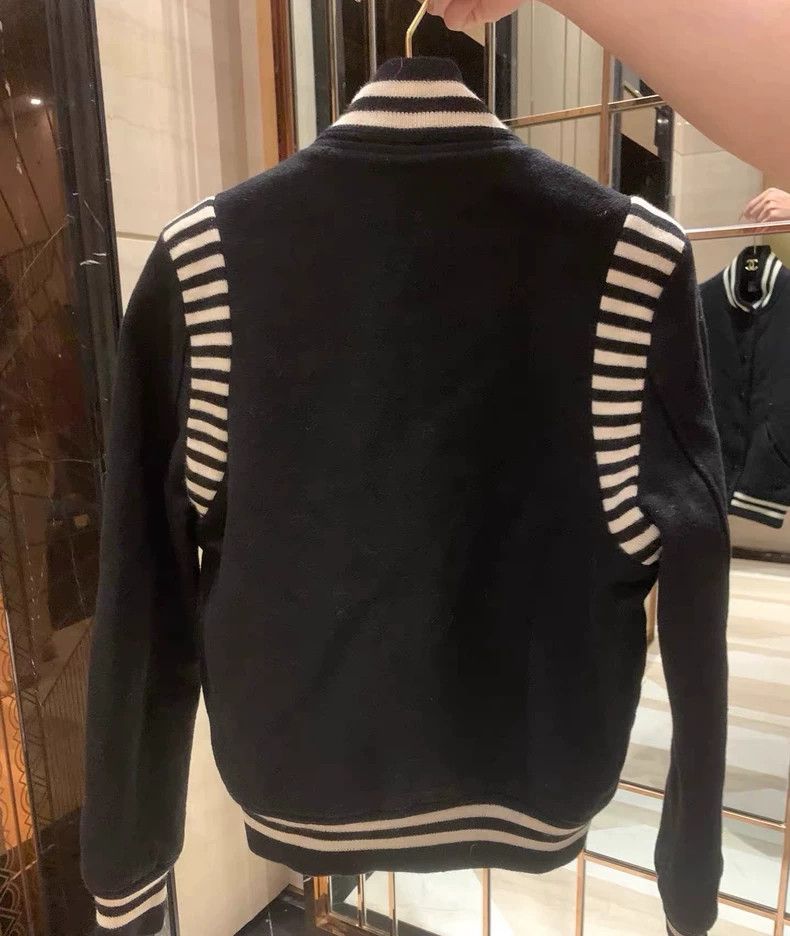 Saint Laurent Paris Saint Laurent Wool Varsity Jacket Size US M / EU 48-50 / 2 - 2 Thumbnail